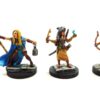 Adventurers Pack Seven-Female Barbarian Magic User, Female Wood Elf Oracle, Female Ranger by Dave Soderquist.