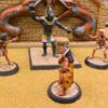 068. Anubis Statue Standing on Plinth-Attacking Adventurers (2) - Image 3
