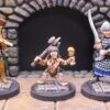 Adventurer Pack One-Halfling Barbarian-Elven Fighter-Female Elven Bard by Kev Adams
