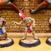 43. Mummy Pharaoh and Skeletal Attendants