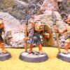 Pig Orc Pack DF08 Unarmored Polearms