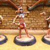 37. Egyptian Female Guards IV (Officer and two Axe-women)