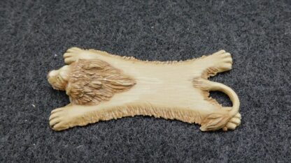 104. Snappy Lion Skin Rug